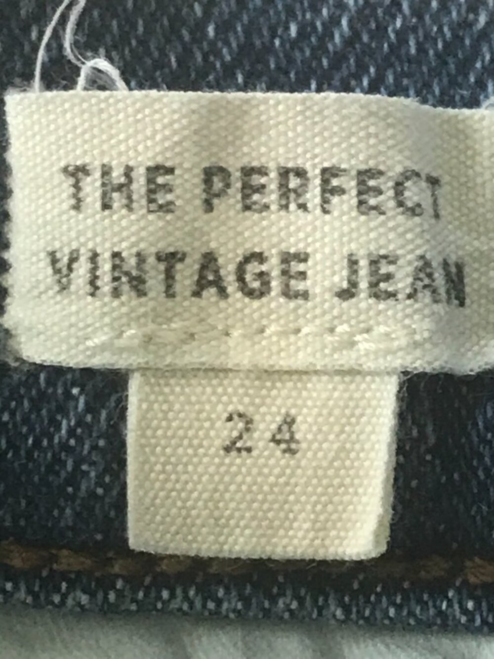 Madewell The Perfect Vintage Jeans Women 24 Blue Medium Wash Stretch Sculpting - Picture 4 of 13